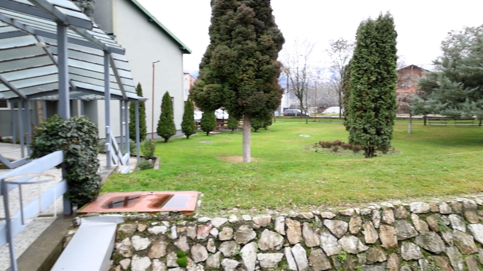 Lulet dhe gjelbërimi i parkut